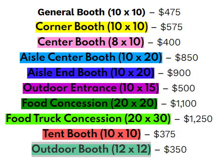 Vendors Booths 2023